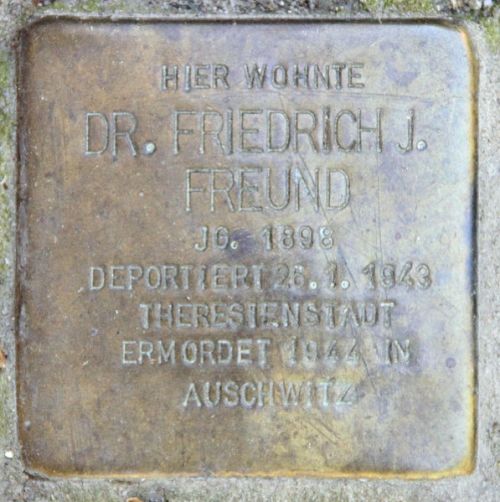 Stolpersteine Mommsenstrae 52 #1