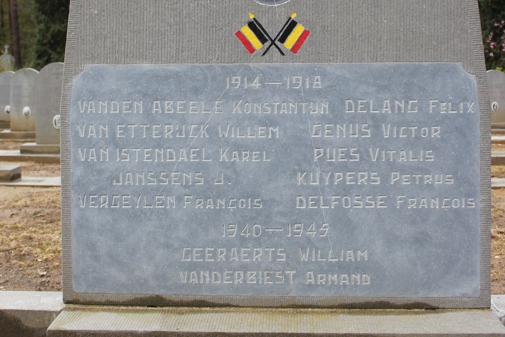 Oorlogsmonument Begraafplaats Heverlee	 #2