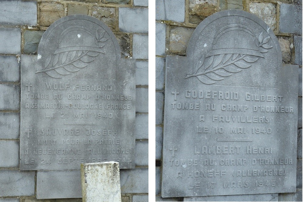 Belgische Oorlogsgraven Felenne #2
