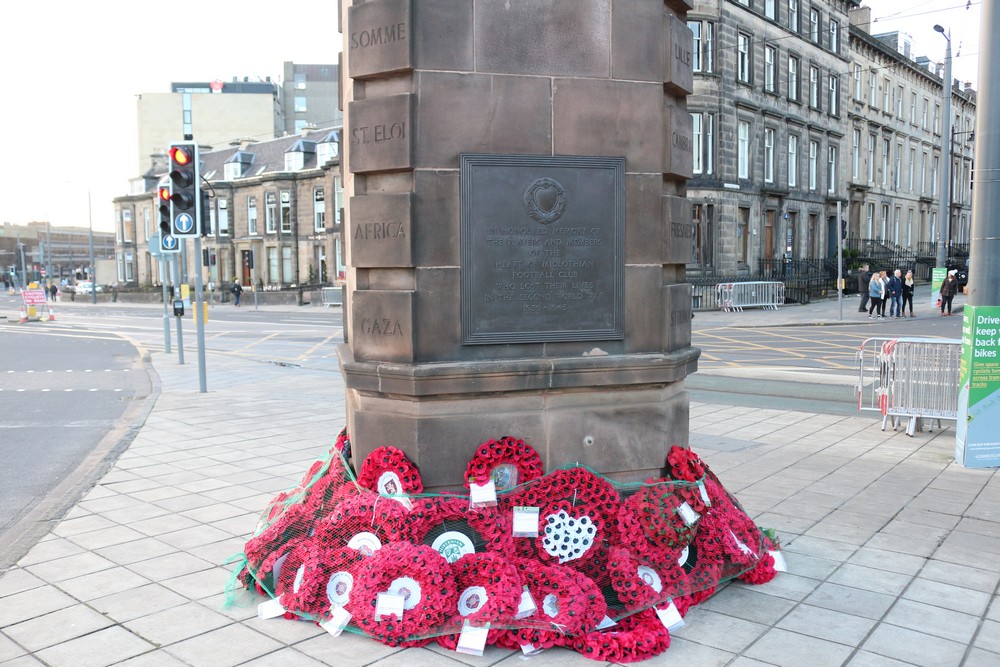 War Memorial Heart of Midlothian Football Club #2