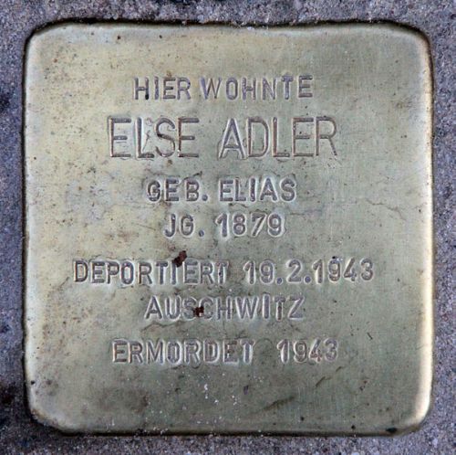 Stolpersteine Wichmannstrae 10