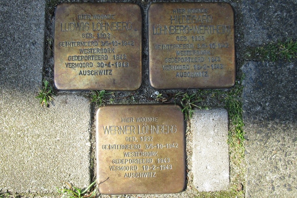 Stolpersteine Soendastraat 12 #2