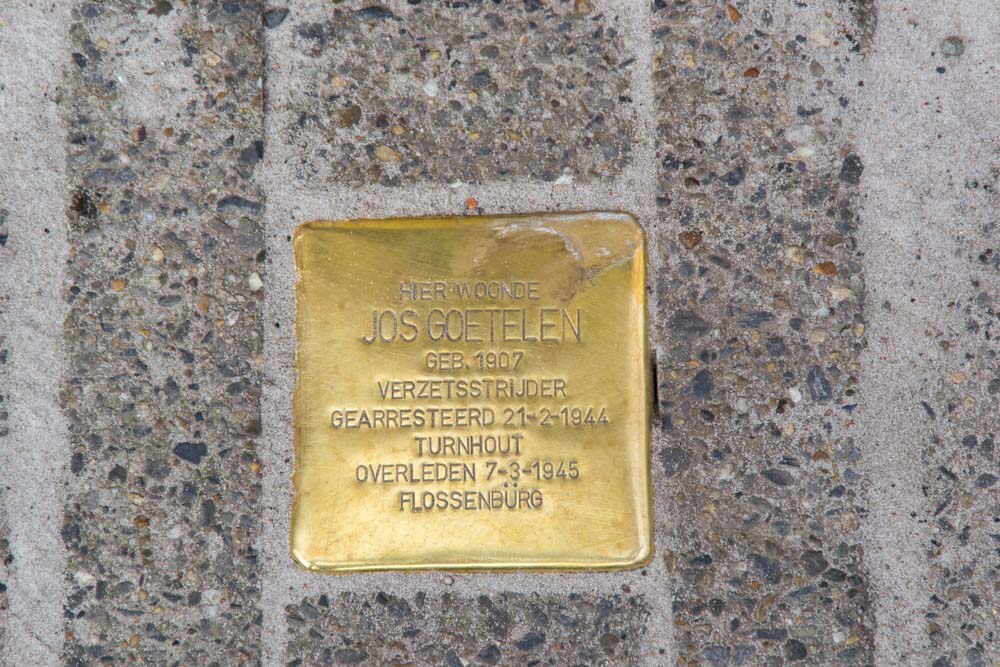 Stumbling stone resistance fighter Jos GoetelenTurnhout #1