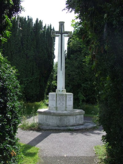 Oorlogsmonument St Mary Church #1