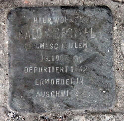 Stolpersteine Brückenstraße 13