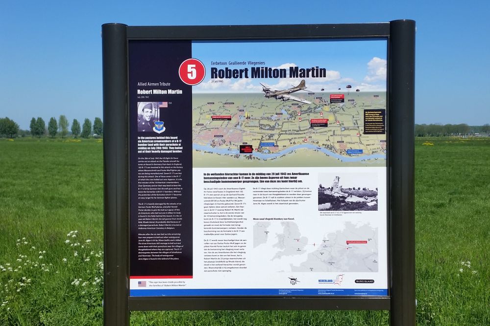 Information Sign Robert Milton Martin #1