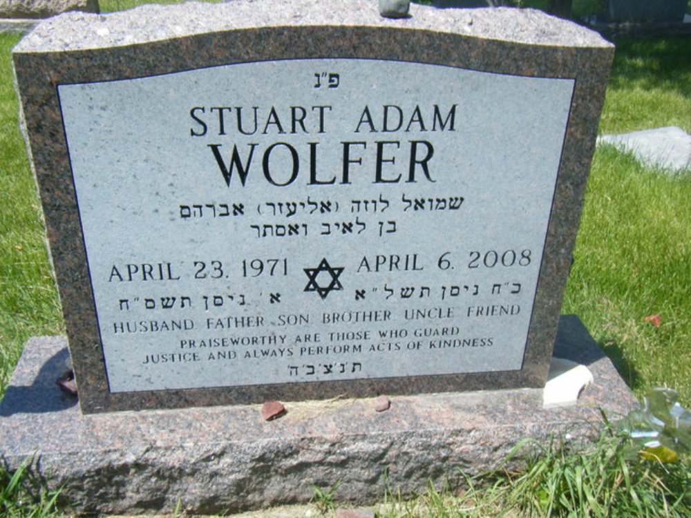 American War Grave Jewish Glendale Cemetery