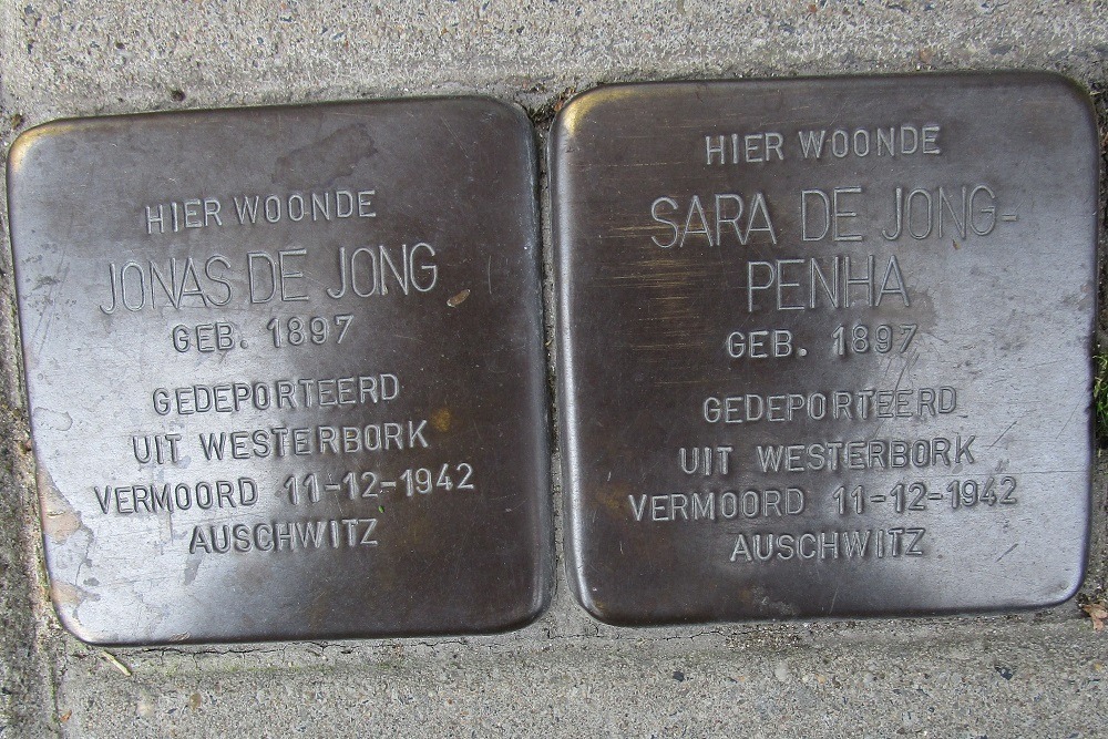 Stolpersteine Boerhaavelaan 54 b