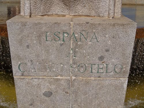 Calvo Sotelo Monument #3