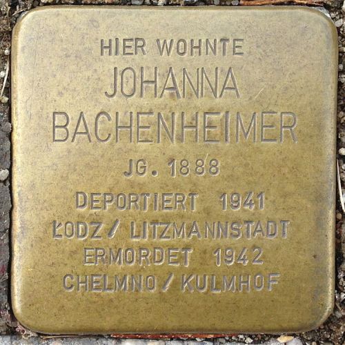 Stolpersteine Ernststraße 34