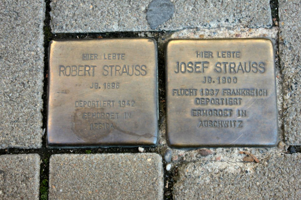 Stolpersteine Fahrgasse 18-20