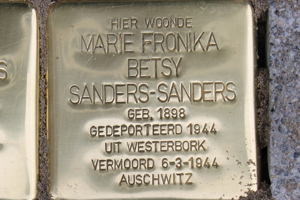 Stolpersteine Mathenesserlaan 397b #4