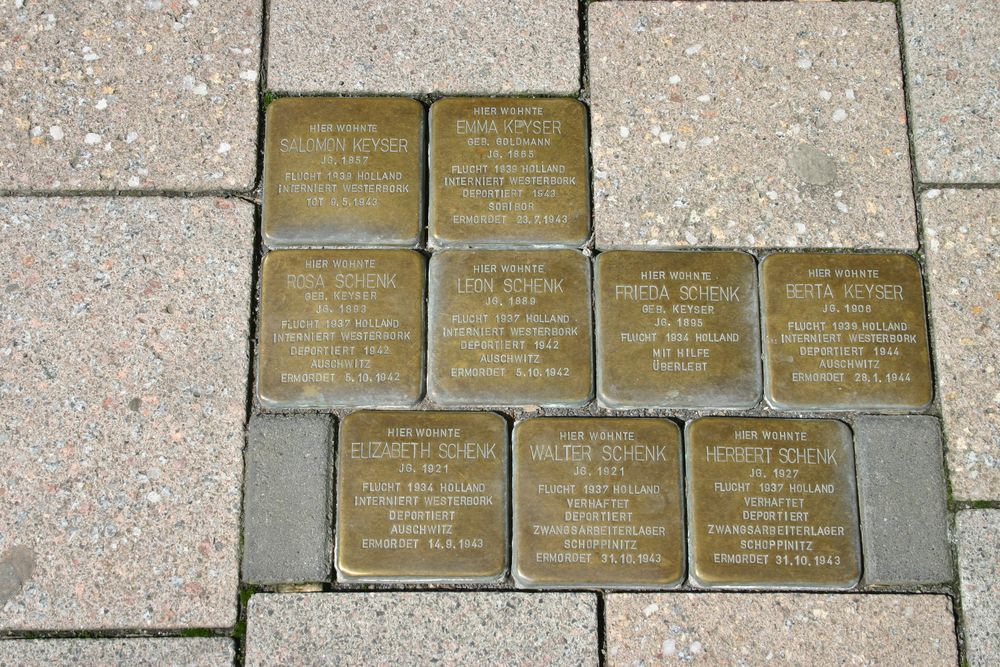 Stumbling Stones Ritterstrasse 1