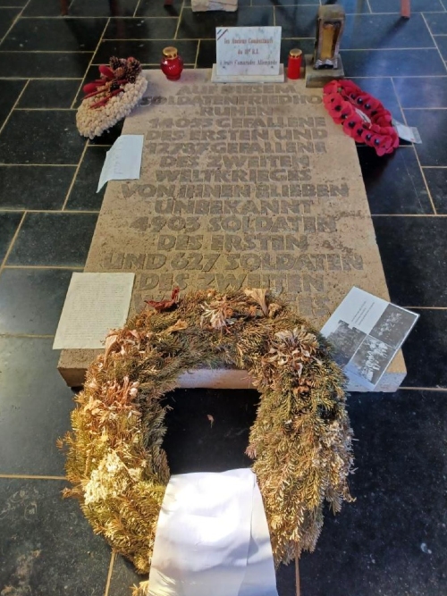 Chapel & War Memorial German Cemetery Noyers-Pont-Maugis #3