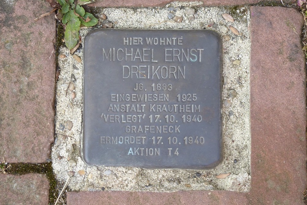 Stolperstein Gerbergasse 6