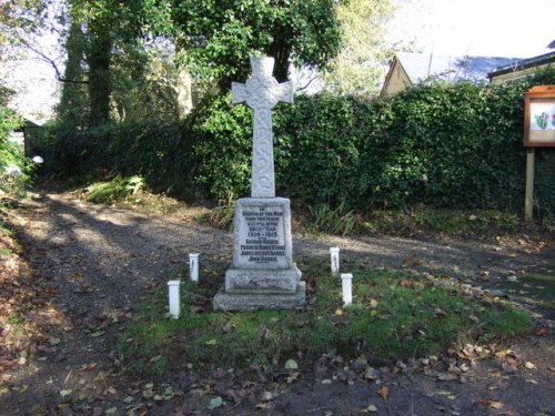 Oorlogsmonument Philleigh #1