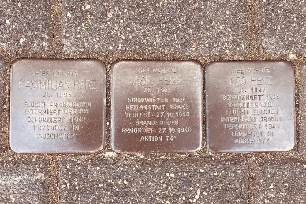 Stolpersteine Schleidener Str. 1 #3