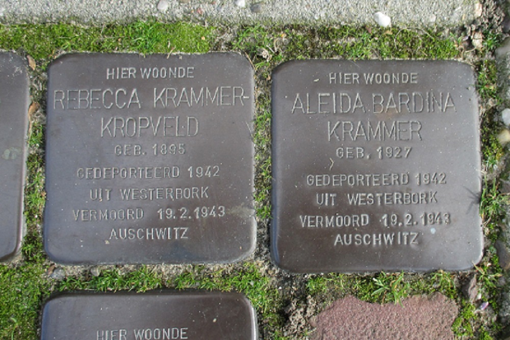 Stolpersteine Aleida Kramerstraat 18 #3