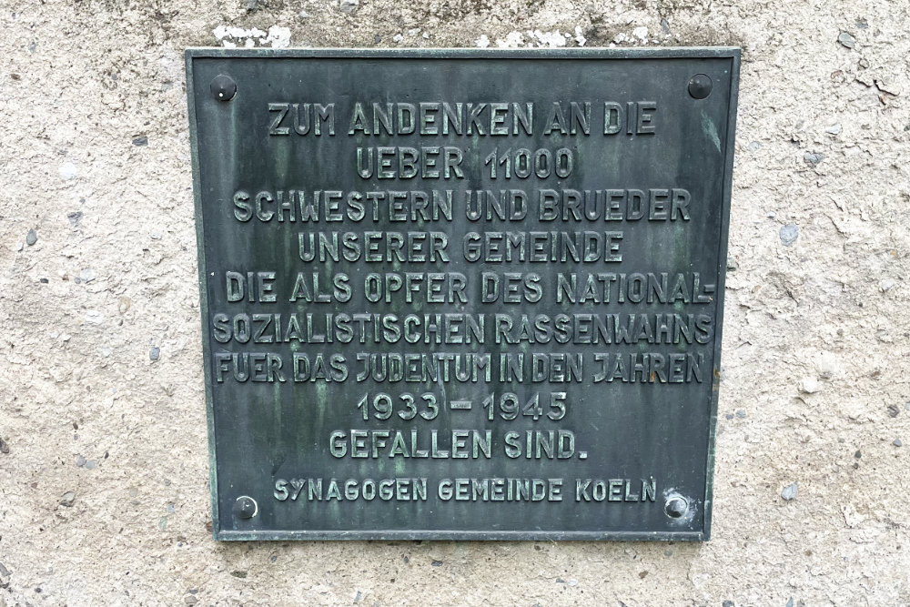 Memorial Holocaust Victims Cologne #2