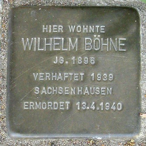 Stolperstein Brunnenweg 113 #1