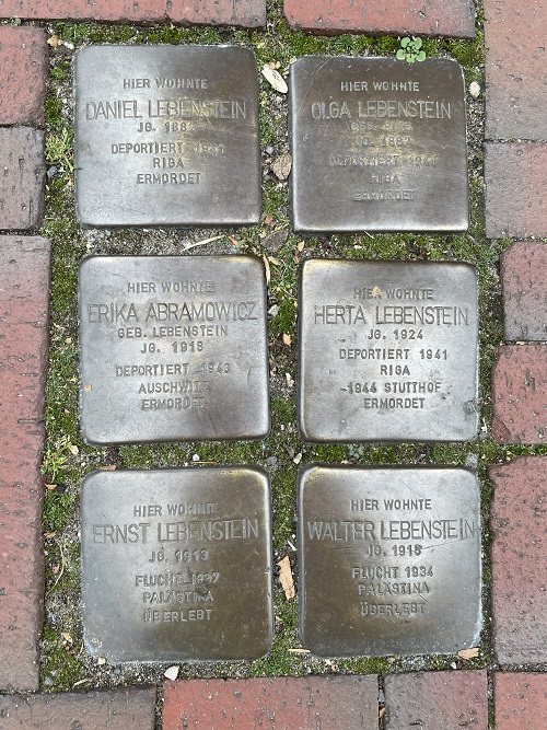 Stolpersteine Markt 5 #2