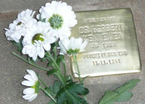 Stolperstein Walter-Gieseking-Strae 32 #1