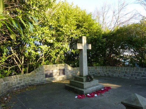 Oorlogsmonument Totley #1