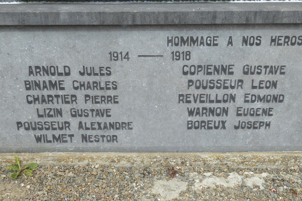Oorlogsmonument Evrehailles #3