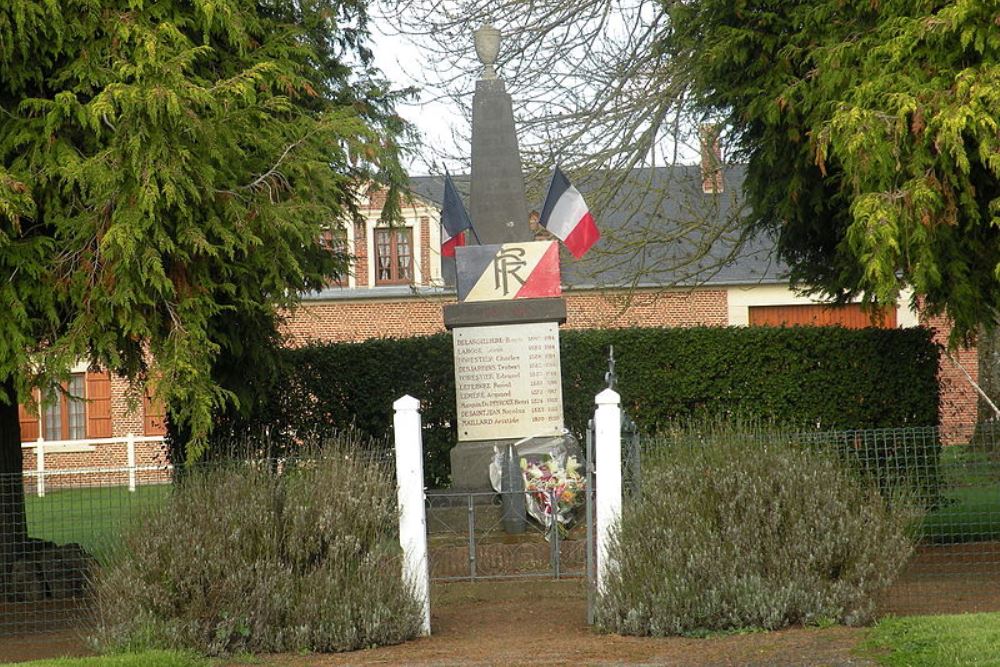 Monument Eerste Wereldoorlog Juvignies #1