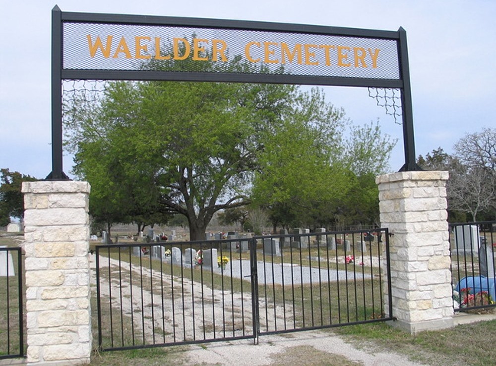 Amerikaans Oorlogsgraf Waelder Cemetery #1