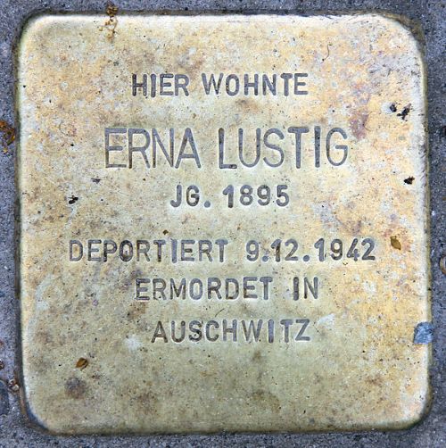 Stolperstein Bjrnsonstrae 1