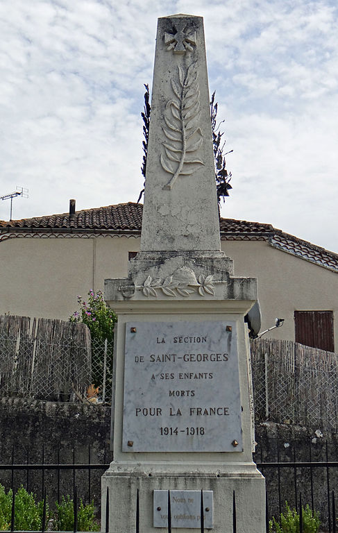 Oorlogsmonument Saint-Georges