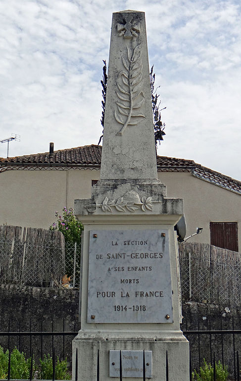 Oorlogsmonument Saint-Georges #1