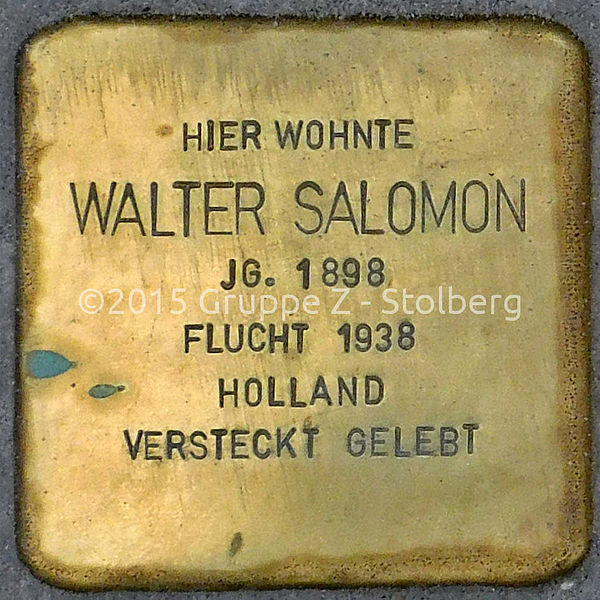 Stolpersteine Steinweg 56 #2