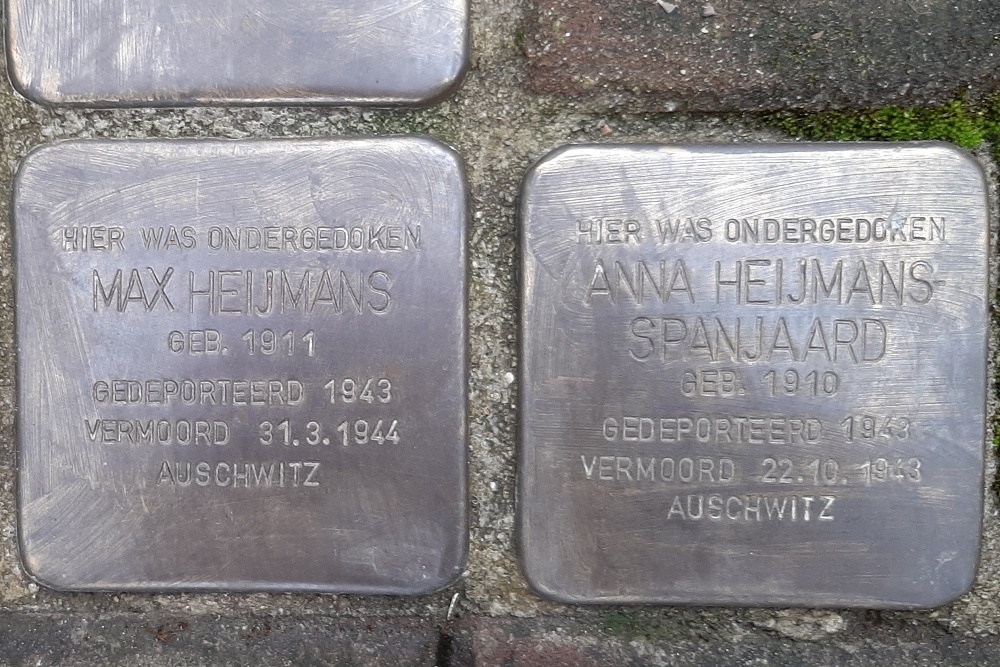 Stolpersteine Adervendreef 2 #4