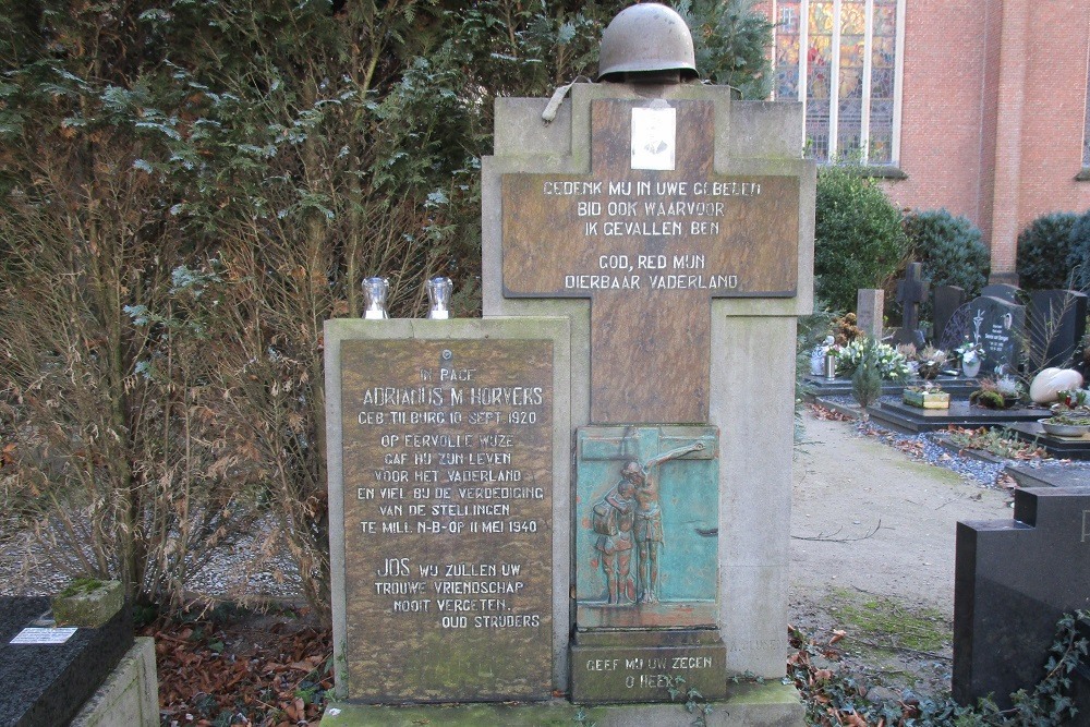 Grave Memorials Roman Catholic Churchyard Goirke Tilburg #1