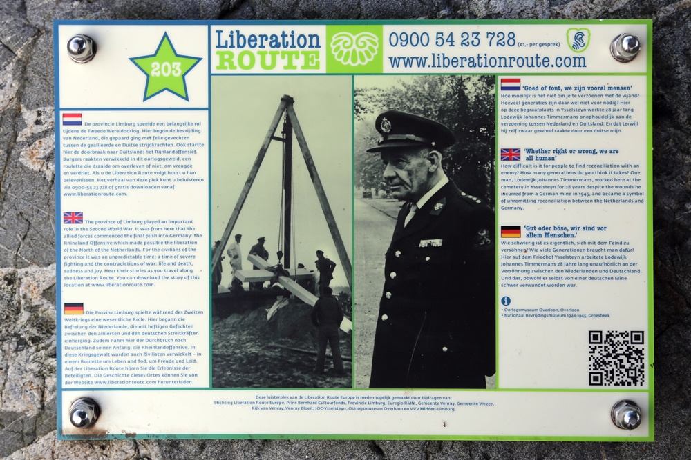 Liberation Route Marker 203 #2