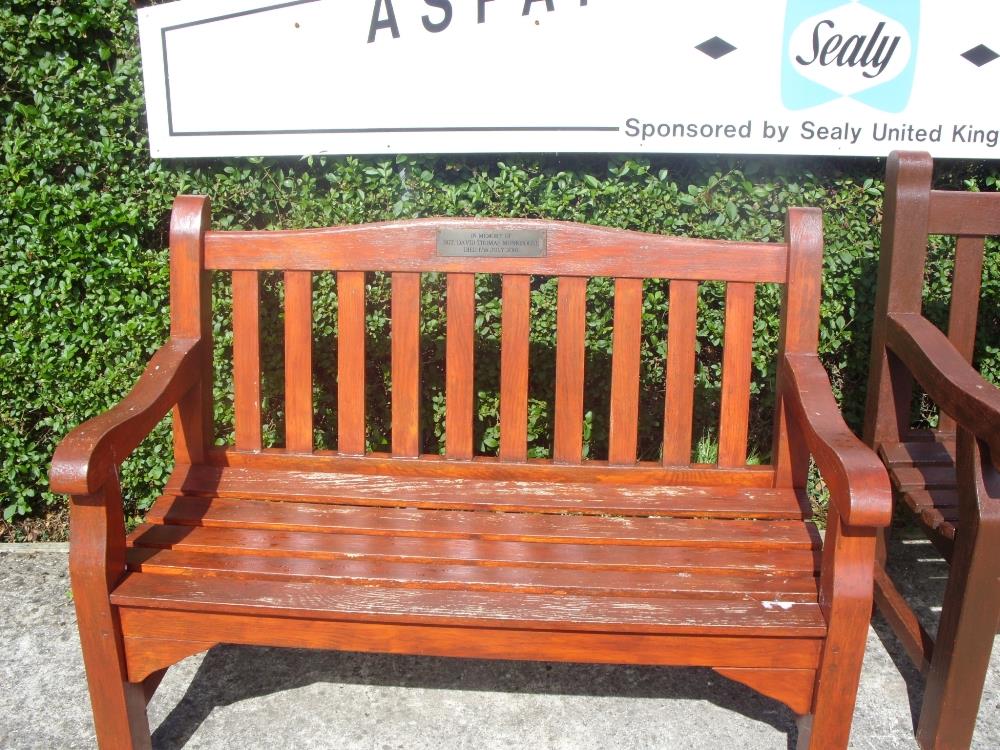 Remembrance Bench Sgt. David Thomas Monkhouse