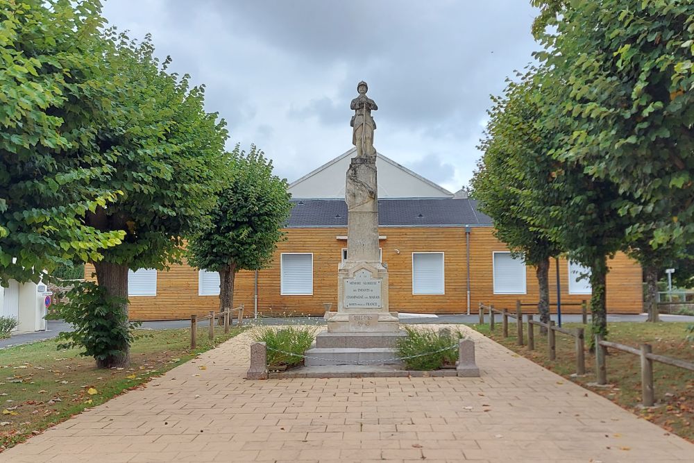 War Memorial Champagn-les-Marais #1