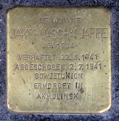 Stumbling Stones Hauptstraße 110 #3