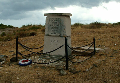 Monument Omgekomen RAF Piloten Vis #1