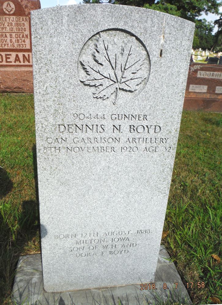 Oorlogsgraf van het Gemenebest Masonic Cemetery