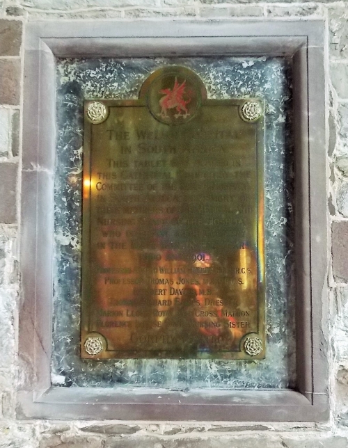 Monument Boerenoorlog Welsh Hospital