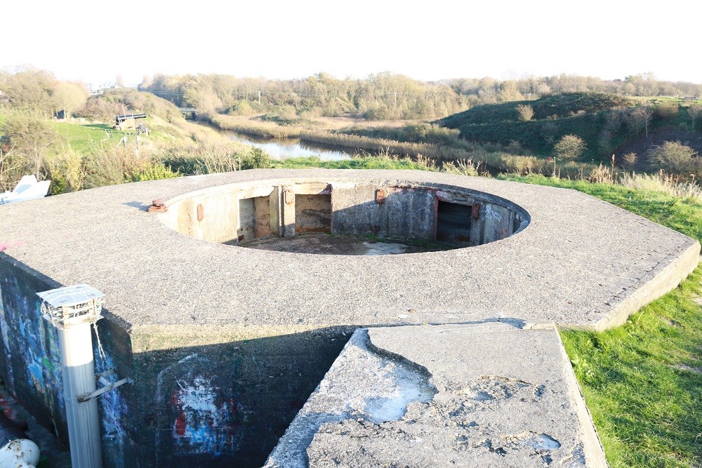 Duitse Geschutsbunker FL243 Atlantikwall - Fort Dirks Admiraal