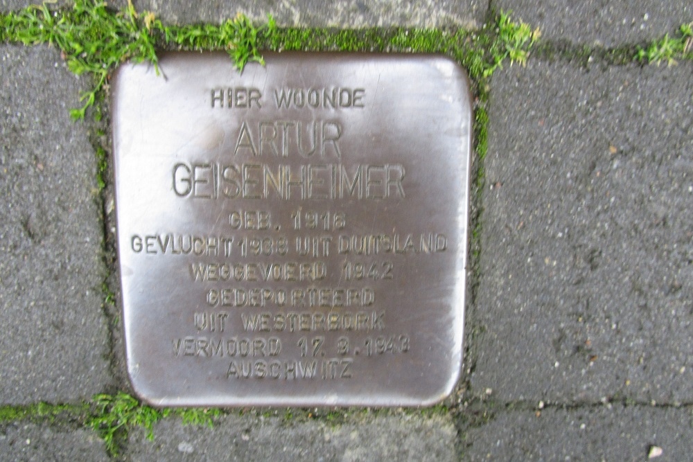 Stolperstein Burgemeester van der Stadtstraat 108 #2