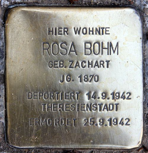 Stolpersteine Trautenaustrae 14 #4