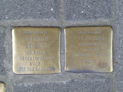 Stolpersteine Christophstraße 31 #3