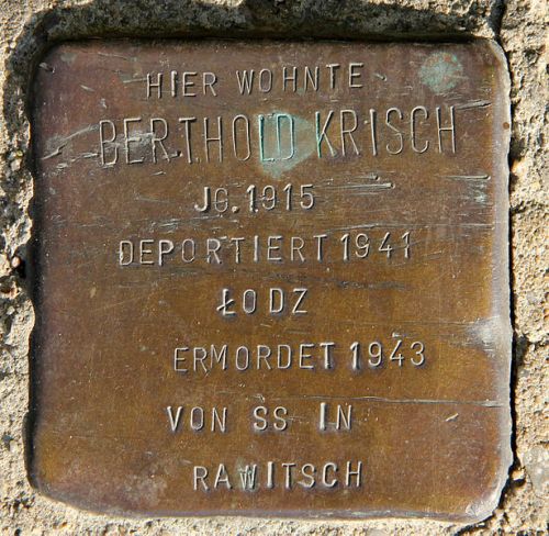 Stolpersteine Btzowstrae 60