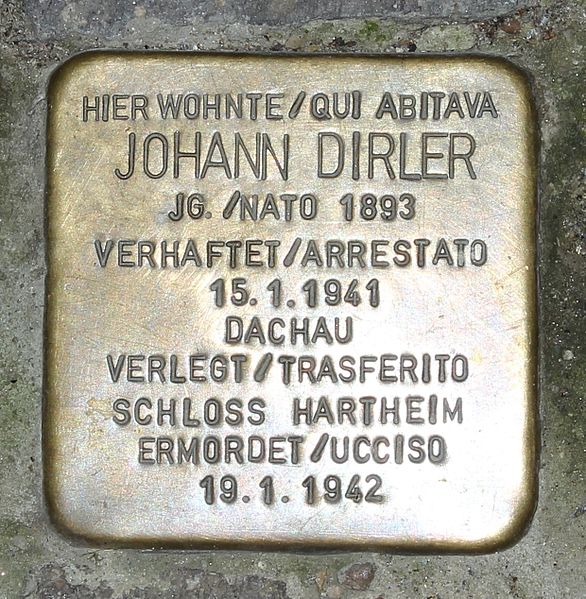 Stolperstein Via Macello 4 #1