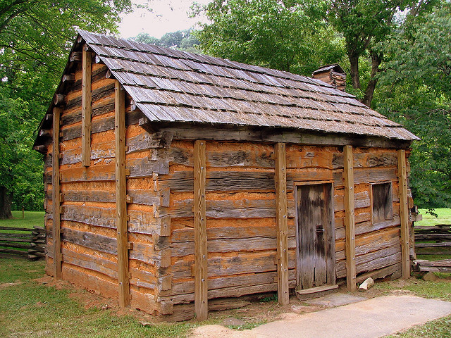 Replica of Lincoln's Boyhood Home